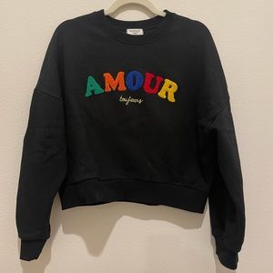AMOUR Pullover Sweatshirt